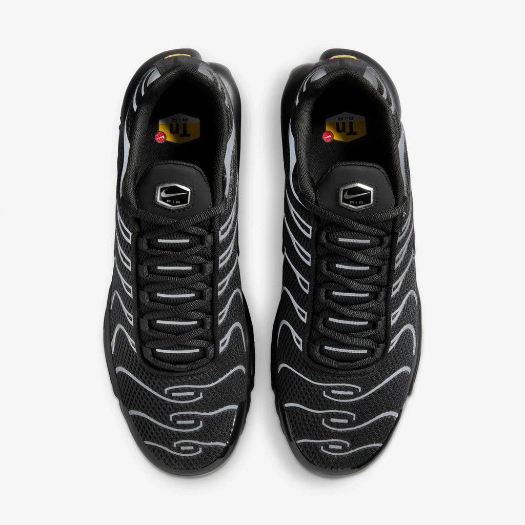 Nike Air Max Plus Premium Black Reflective Silver
