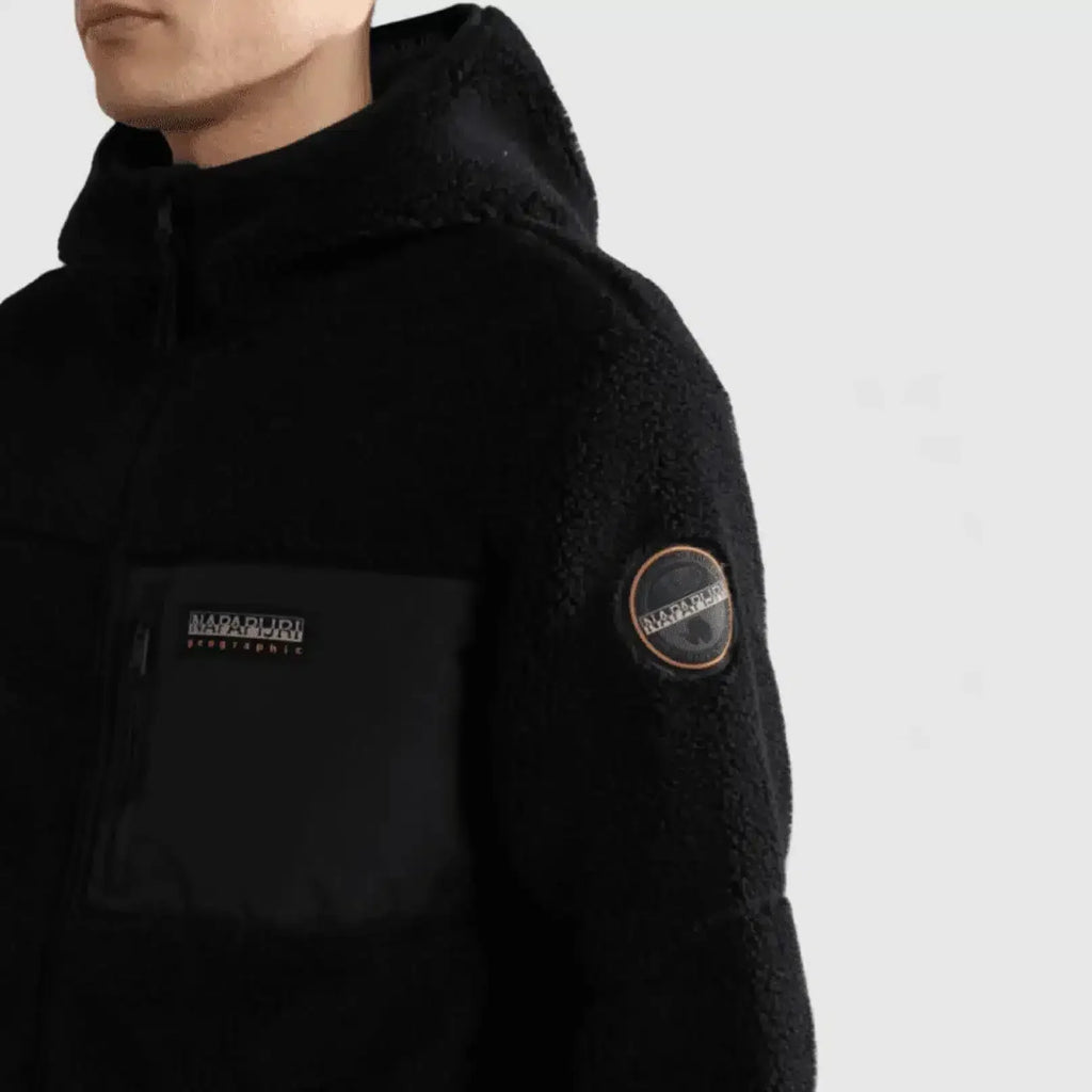 Napapijri Yupik Full Zip 3 Men's Fleece Black