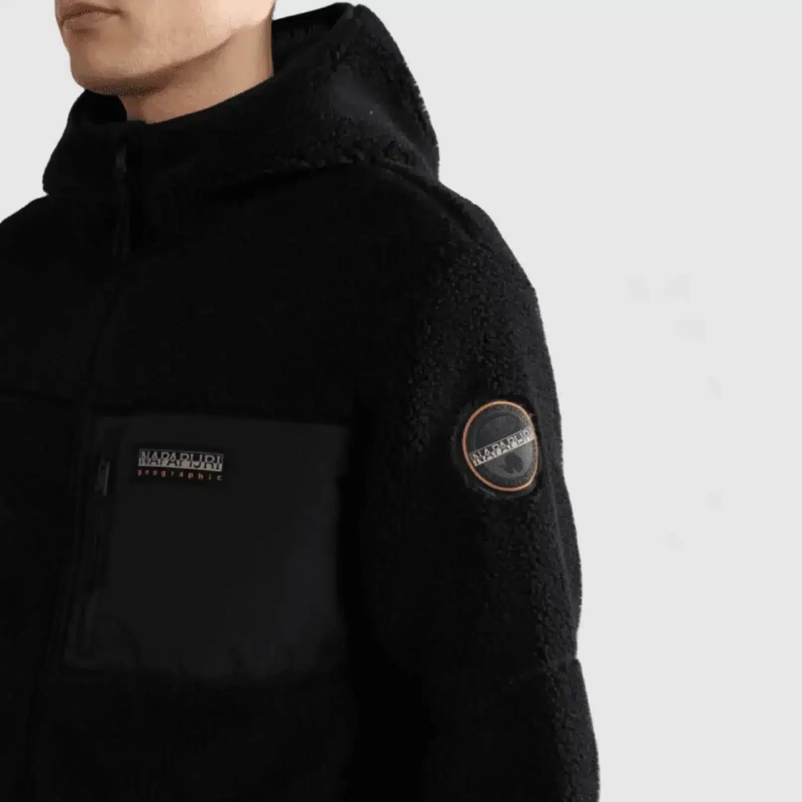 Napapijri Yupik Full Zip 3 Men's Fleece Black