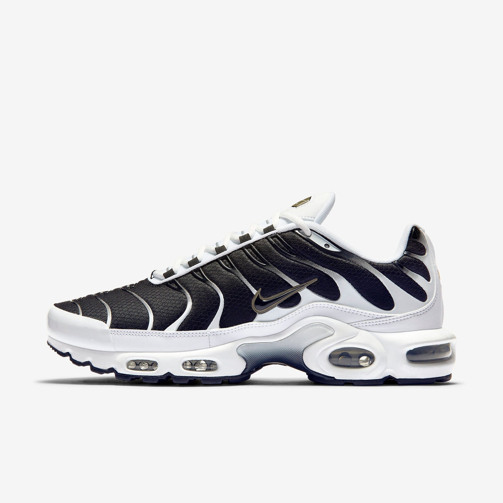 Nike Air Max Plus White Black Metallic Pewter